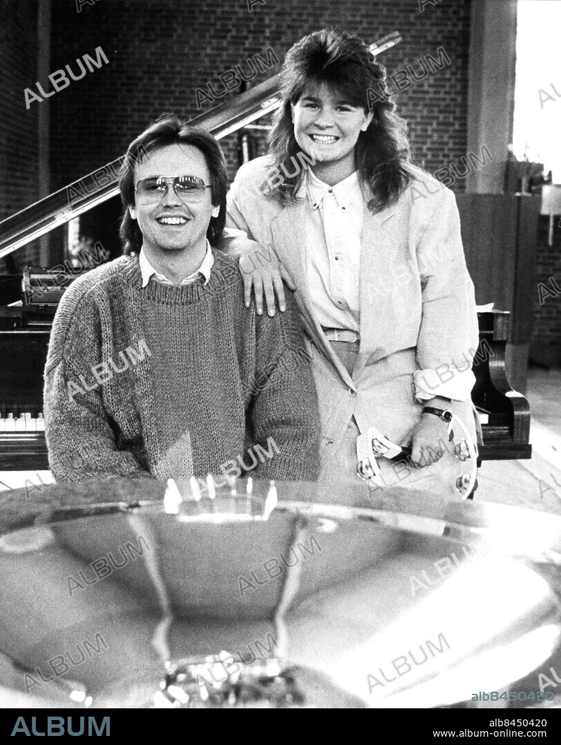 - 1987-04-25 - Carola Häggkvist och Per-Erik Hallin *** Local Caption *** GP - Foto: Johan Davéus. KAMERAREPORTAGE.
