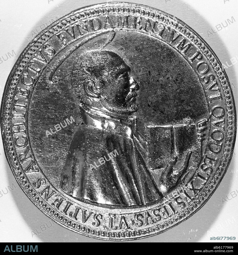 MONEDA CON LA IMAGEN DE SAN IGNACIO DE LOYOLA 1491- 1556.