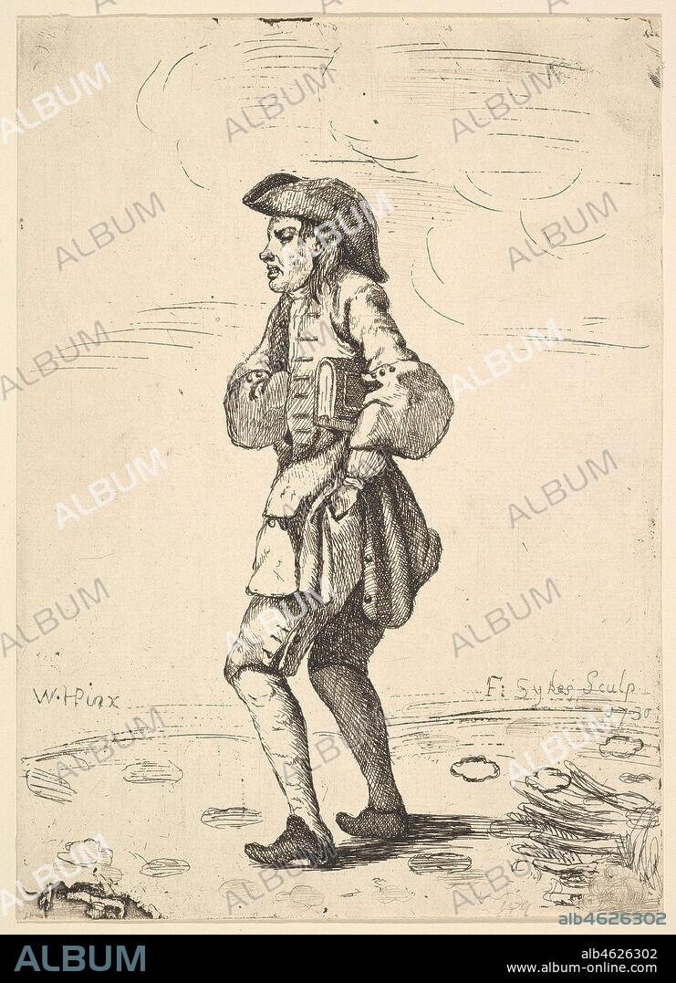 F SYKES. The Half-Starved Boy, 1738-39. After William Hogarth.