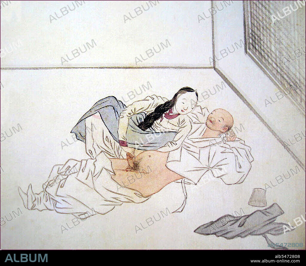 Shin Yun-bok, better known by his pen name Hyewon, (born 1758) was a Korean painter of the Joseon Dynasty. Like his contemporaries Danwon and Geungjae, he is known for his realistic depictions of daily life in his time. His genre paintings are distinctly more erotic than Danwon's, a fact which contributed to his expulsion from the royal painting institute, Dohwaseo. Painting was frequently a hereditary occupation in the Joseon period, and Hyewon's father and grandfather had both been court painters. Together with Danwon and the later painter Owon, Hyewon is remembered today as one of the ‘Three Wons’ of Joseon-period painting. Shin Yun-bok, despite being greatly influenced and overshadowed by Kim Hong-do during his career, developed his own unique technique and artistry. Whereas Kim depicted everyday life of peasants with a humorous touch, Shin showed glimpses of eroticism in his paintings of townspeople and gisaeng. His choice of characters, composition, and painting method differed from Kim's, with use of bright colors and delicate paint strokes. He also painted scenes of shamanism and townlife, offering insight into the lifestyles and costumes of the late Joseon era.