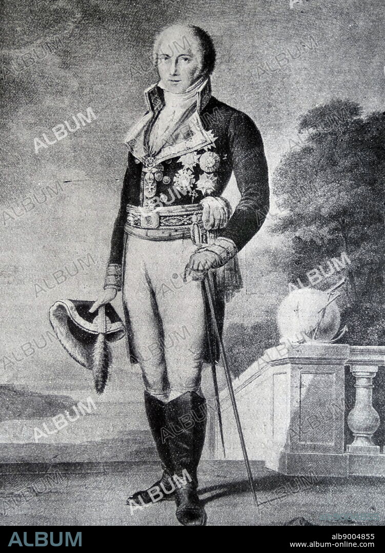 Manuel Godoy (1767-1851), Prime Minister of Spain from 1792 to 1797 and from 1801 to 1808, known as the Prince of the Peace.