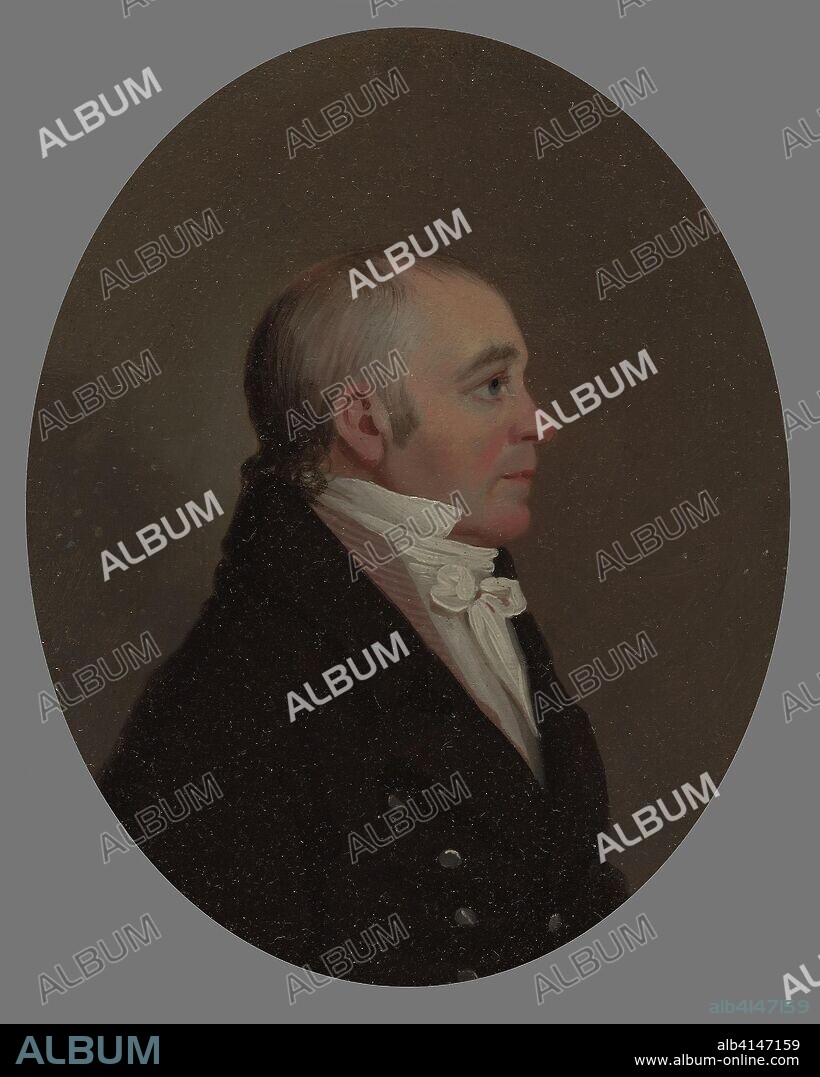 Mr. Benjamin Schaum. Jacob Eichholtz; American, 1776-1842. Date: 1806-1812. Dimensions: 21 × 16.8 cm (8 1/4 × 6 5/8 in.). Oil on panel. Origin: United States.