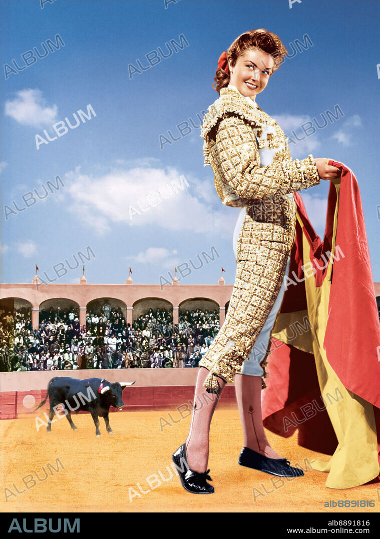 ESTHER WILLIAMS in FIESTA, 1947, directed by RICHARD THORPE. Copyright M.G.M.
