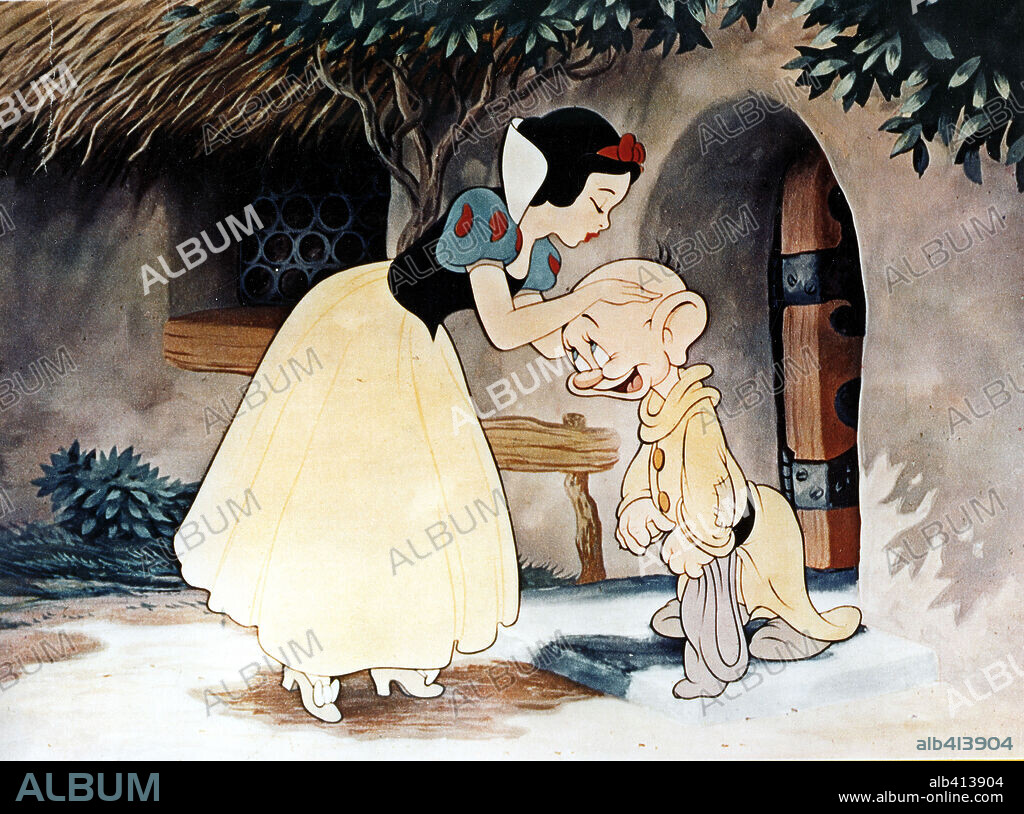 BLANCANIEVES Y LOS SIETE ENANITOS, 1937 (SNOW WHITE AND THE SEVEN DWARFS), dirigida por WALT DISNEY. Copyright WALT DISNEY PRODUCTIONS.