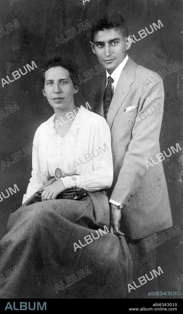 ANÓNIMO. Franz Kafka and Felice Bauer.
