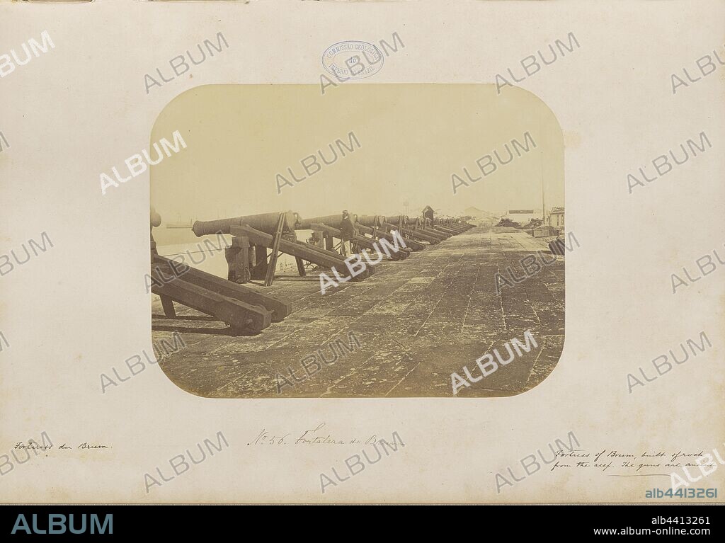 Fortaleza do Brum, Marc Ferrez (Brazilian, 1843 - 1923), Recife, Pernambuco, Brazil, 1875 - 1876, Albumen silver print, 19.2 × 25.3 cm (7 9/16 × 9 15/16 in.).
