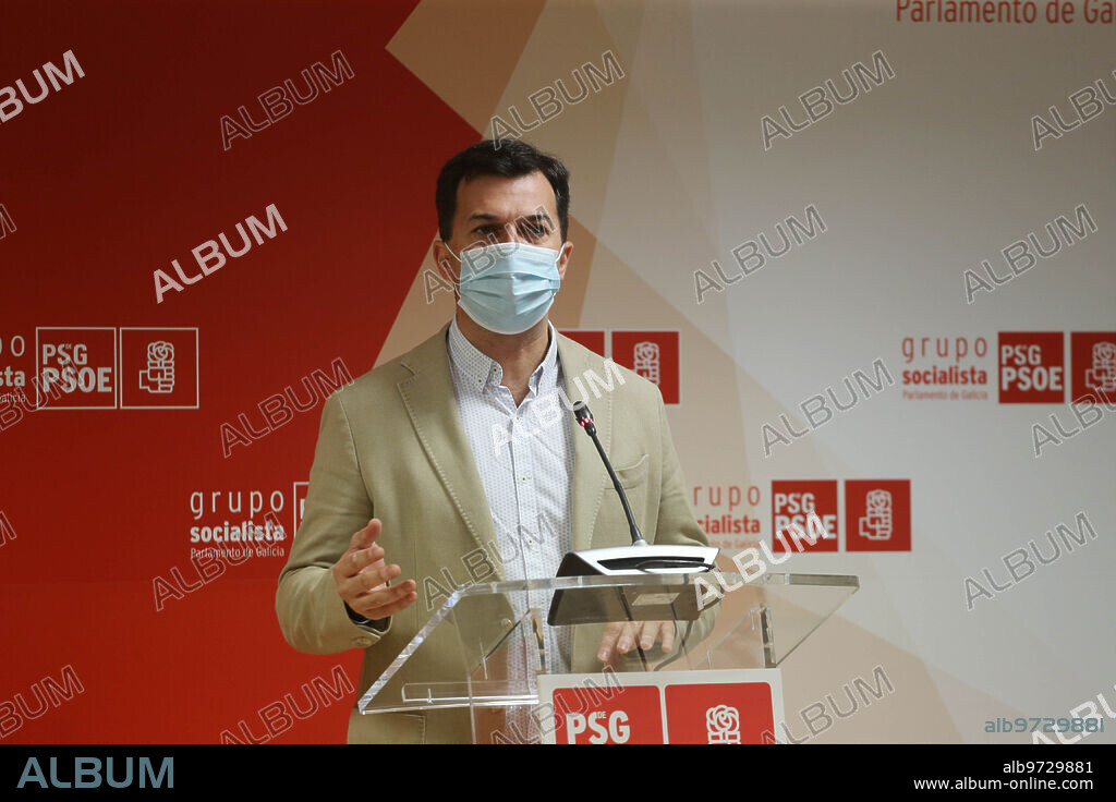 Santiago de Compostela, 06/09/2021. El secretario general del Psdeg, Gonzalo Caballero. Foto: Miguel Muñiz. Archdc.
