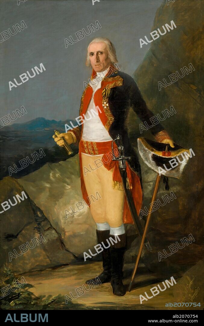 Francisco de Goya y Lucientes / 'El general don José de Urrutia', Hacia 1798, Escuela Española, Óleo sobre Lienzo, 199,5 cm x 134,5 cm, P00736.