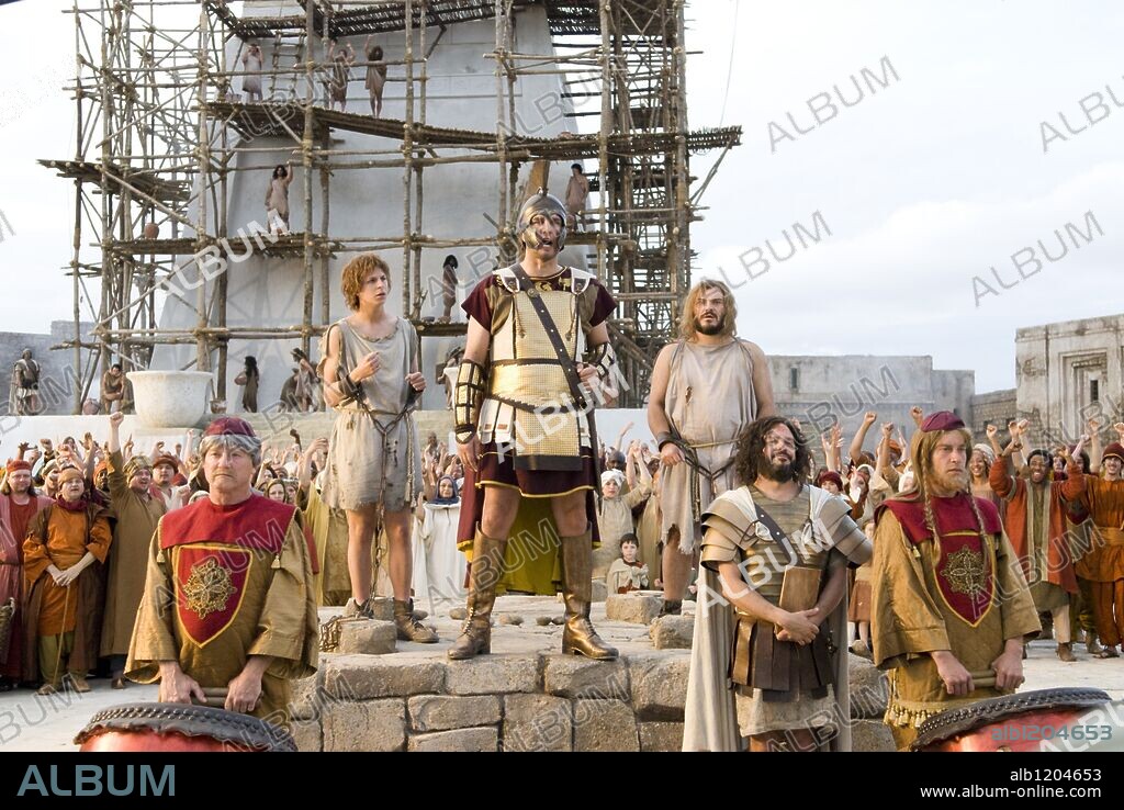 JACK BLACK y MICHAEL CERA en AÑO UNO, 2009 (YEAR ONE), dirigida por HAROLD RAMIS. Copyright APATOW PRODUCTIONS.
