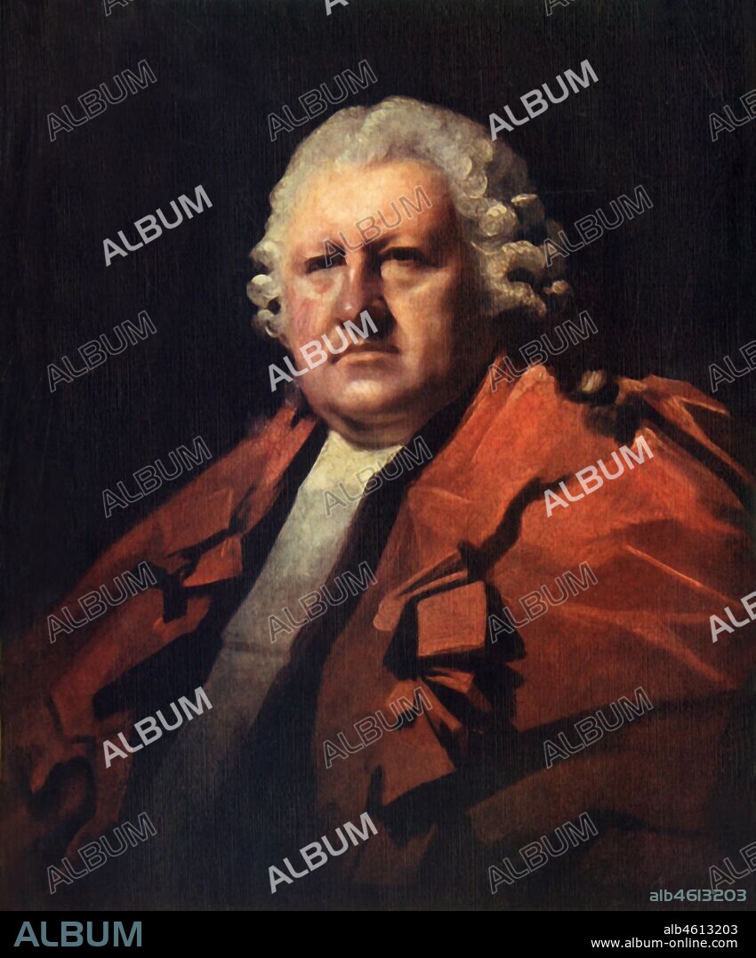 'Lord Newton', c1806, (1924). Charles Hay, (1740-1811)  Lord Newton, Scottish Judge and Lord of Session. From "Henry Raeburn - Cassell's Gems of Art", by T.C.F. Brotchie. [Cassell & Company, Limited, London, 1924].