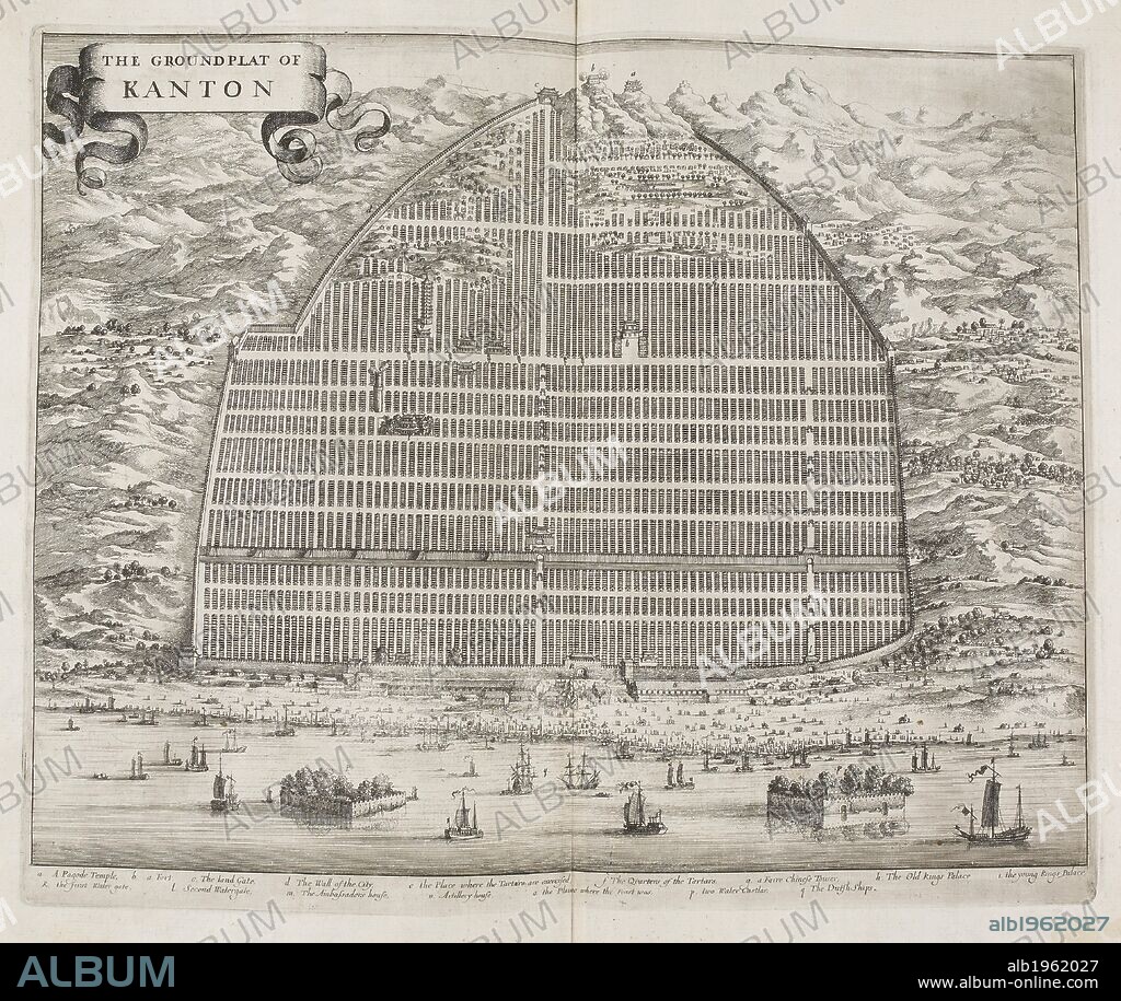 W BRAMSTON. The Ground Flat of Kanton. A map of the city of Canton in 1840. Street plan. China. . The Groundflat of Kanton. China. Canton. A Plan of the City of Canton and its Suburbs showing the principal Streets and some of the conspicuous Buildings from a Chinese Survey on an Enlarged Scale with additions and References, by W. Bramston, Late of Her Majestyâ€™s Superintendents Office at Canton. Source: X.1202. Language: English.