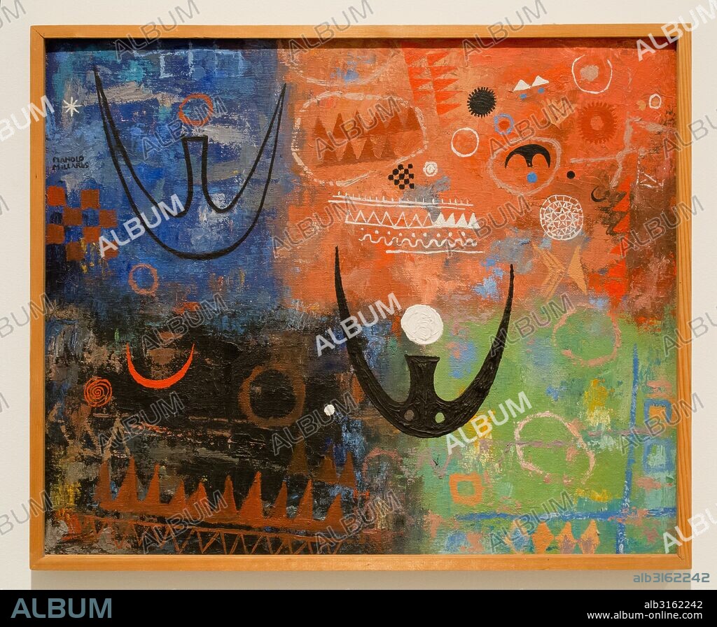 PICTOGRAFIA CANARIA (1951) MANUEL MILLARES, M. REINA SOFIA.