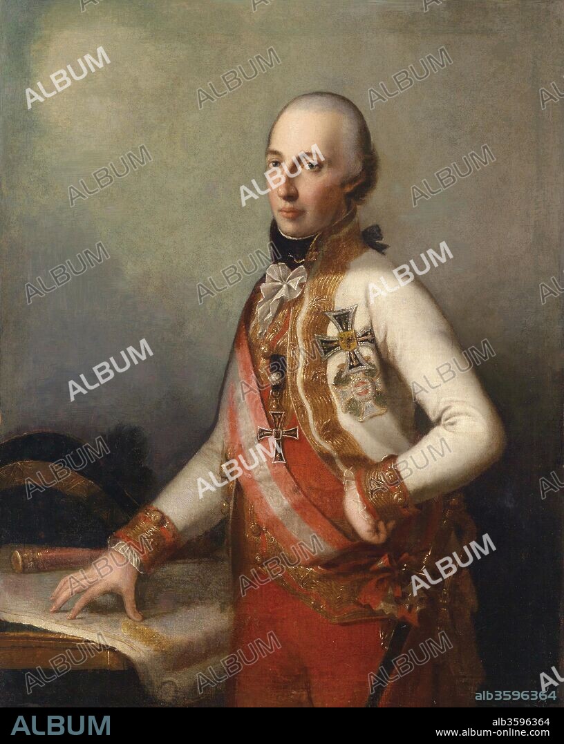 ANONYMOUS. Field marshal Archduke Charles of Austria (1771-1847), Duke of Teschen.