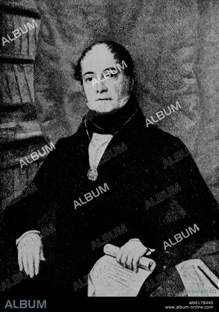 ANDRES BELLO (1781/1865) - ESCRITOR Y POLITICO VENEZOLANO.