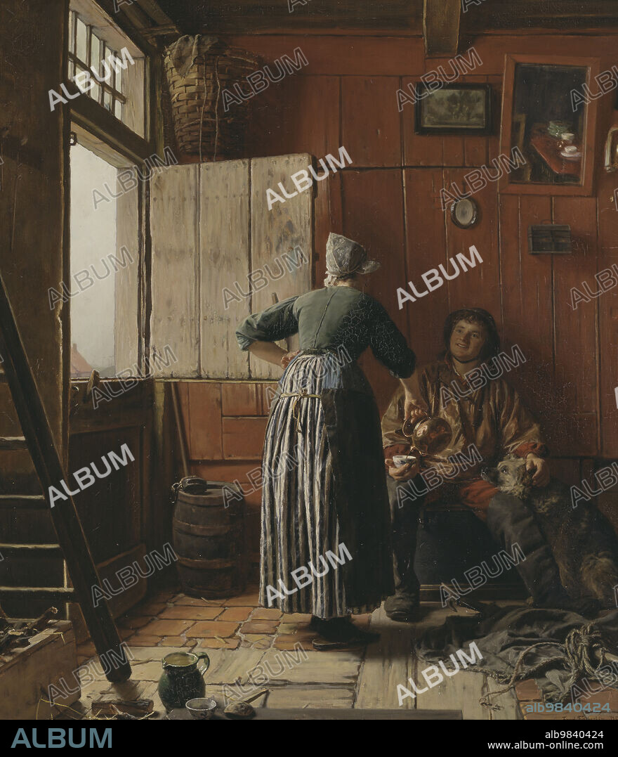 FERDINAND FAGERLIN. The Home-Coming, 1885.