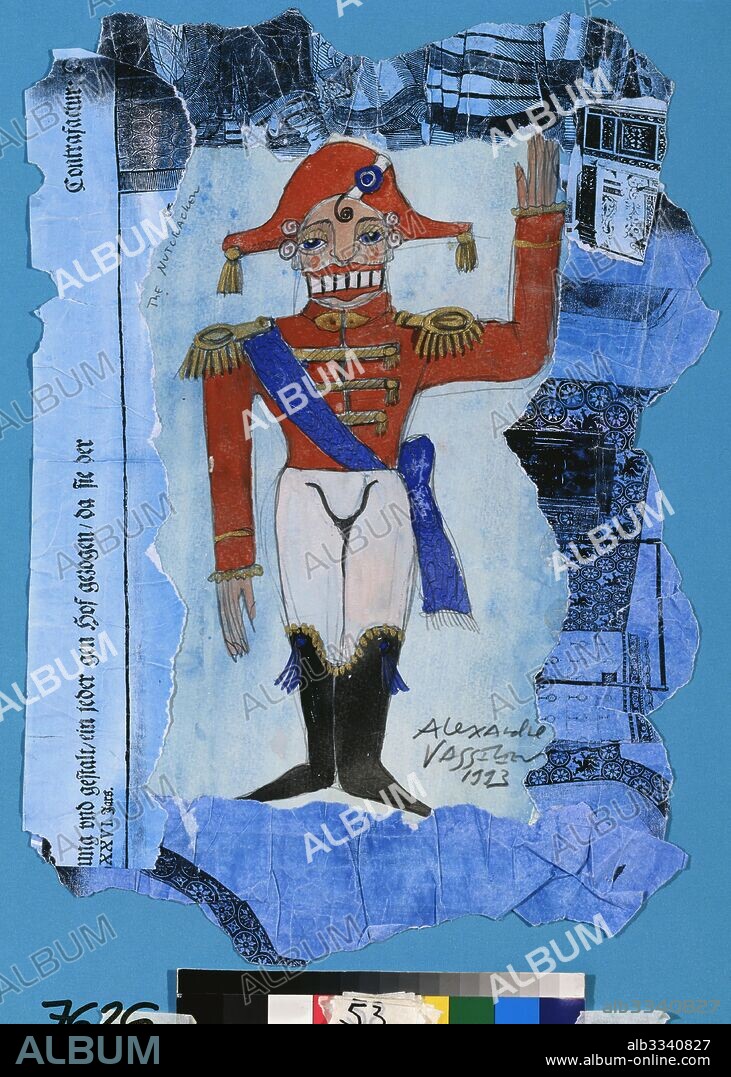 ALEXANDER ALEXANDROVICH VASILYEV. Costume design for the ballet The Nutcracker by P. Tchaikovsky.