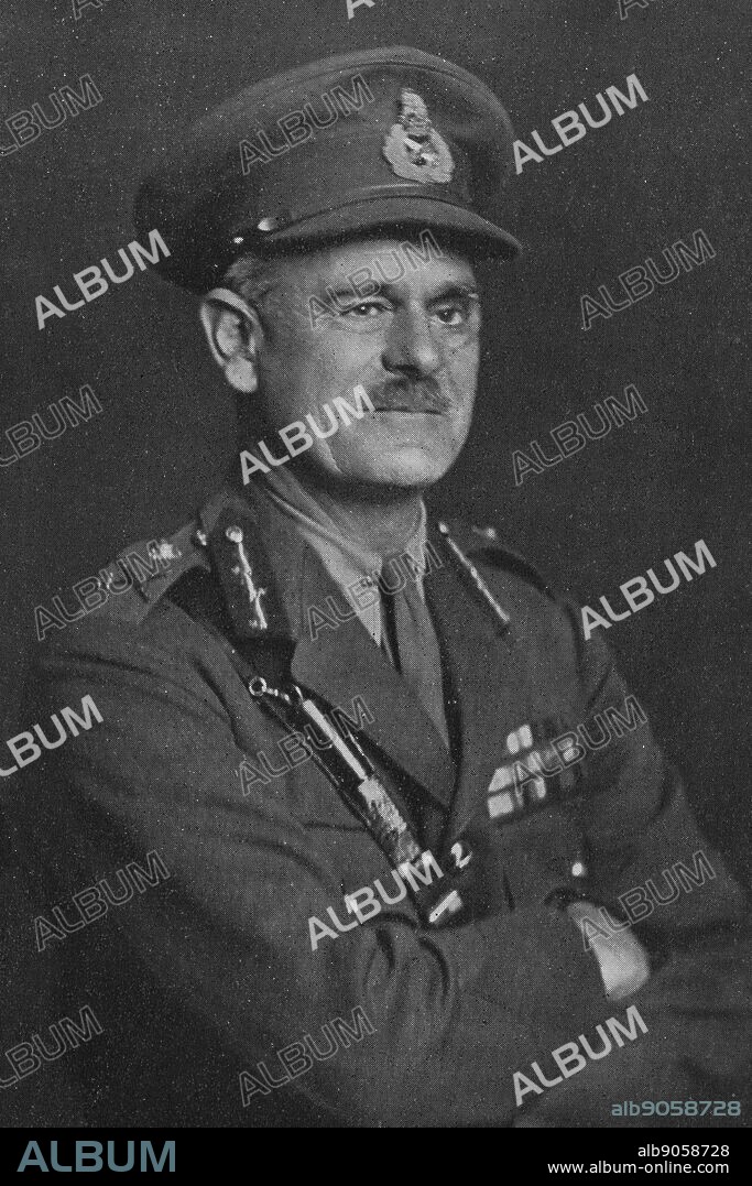 Photograph of Archibald Wavell, 1st Earl Wavell (1883-1950) a senior officer of the British Army. Dated 20th Century.