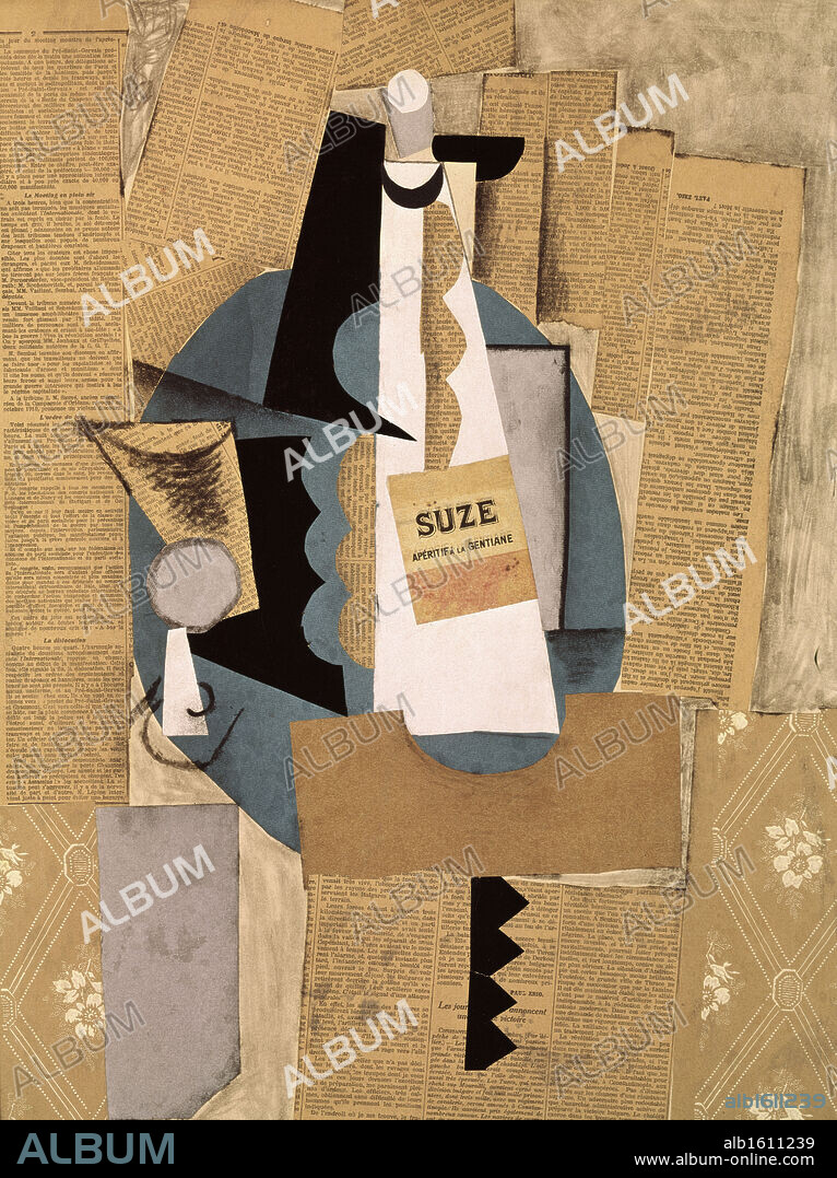 Suze by Pablo Picasso, 1912-13, Washington University Art Gallery, St. Louis, MO, 1881-1973, USA, Missouri, St. Louis, Washington University Art Gallery.