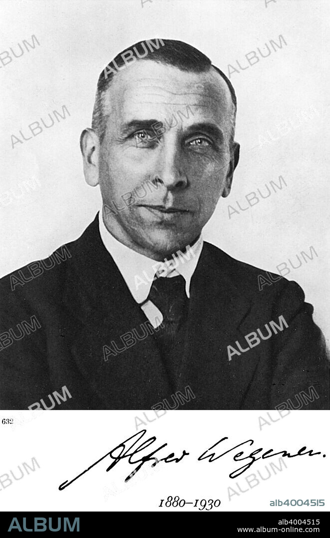 Alfred Lothar Wegener, German geophysicist and meteorologist. Wegener (1880-1930) formulated the theory of Continental Drift (Wegener Hypothesis), published in 1915. Wegener postulated that the continents had not always occupied their present locations, but had moved across the Earth's surface over geological history. Wegener's theory was not widely accepted until the 1950s, but is today explained by the theory of Plate Tectonics.