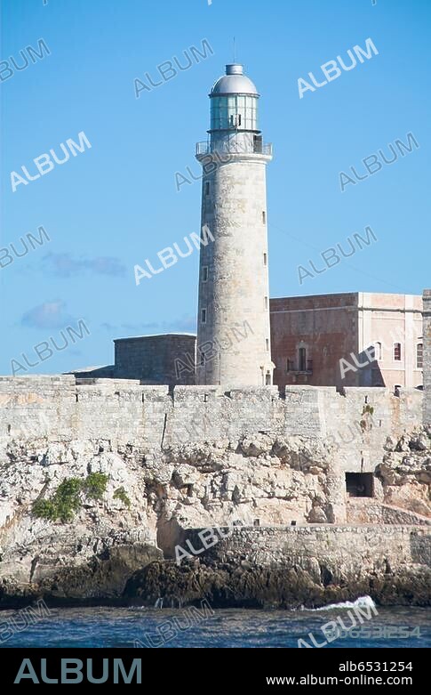El Morro Castle, also known as Castillo de los Tres Santos Reyes Magos del Morro, Havana, Cuba.