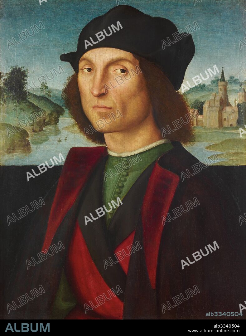 RAPHAEL (RAFFAELLO SANZIO DA URBINO). Portrait of a man.
