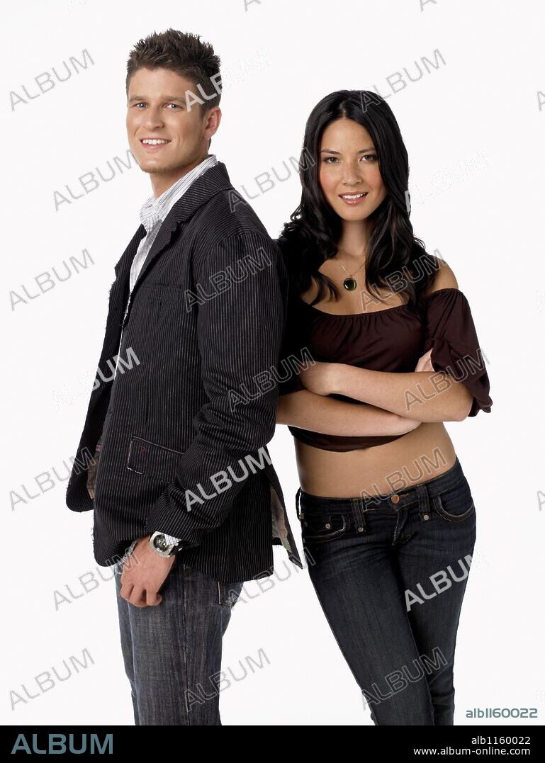 KEVIN PEREIRA and OLIVIA MUNN in ATTACK OF THE SHOW!, 2005 (ATTACK OF THE SHOW! -TV), directed by NICK MALIS and SETH KINGSLEY. Copyright G4 Media.