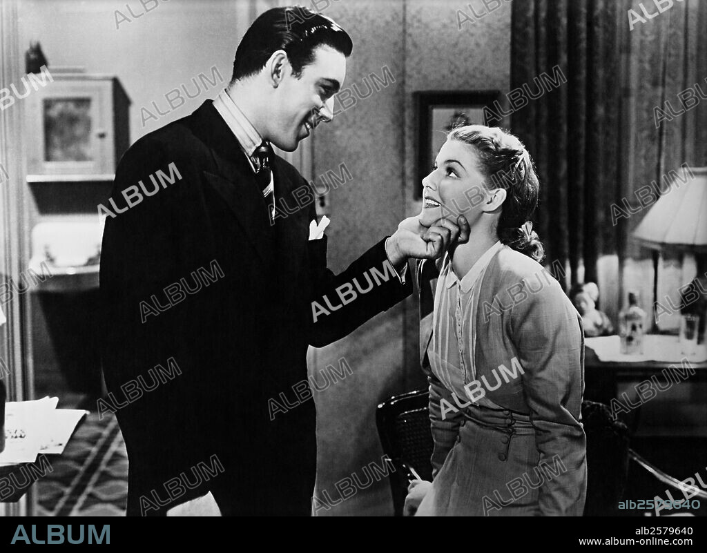 ANN SHERIDAN and ANTHONY QUINN in CITY FOR CONQUEST, 1940, directed by ANATOLE LITVAK. Copyright WARNER BROTHERS.
