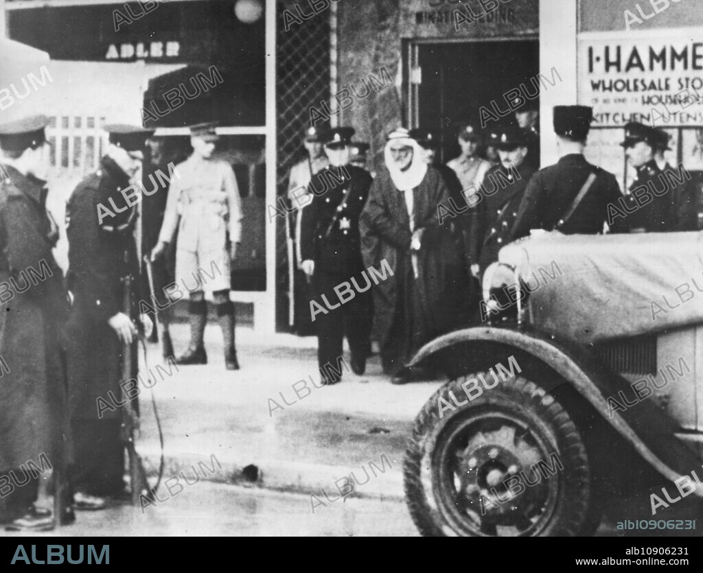 Sheik Fahran Saadi, Arab leader, is sentenced to death. Saadi, or Sa'di, was captured near Jenin and was sentenced to death by the British military court for in Haifa for terrorism. He was hanged in prison. Sheikh Farhan al-Saadi (circa 1862 - 27 November 1937) was a Palestinian rebel commander during the 1936-1939 Arab revolt in Palestine. He participated in national conferences and demonstrations against the British Mandate of Palestine, and in the 1929 Palestine riots. He is thought to have been the first to use a weapon during the revolt.