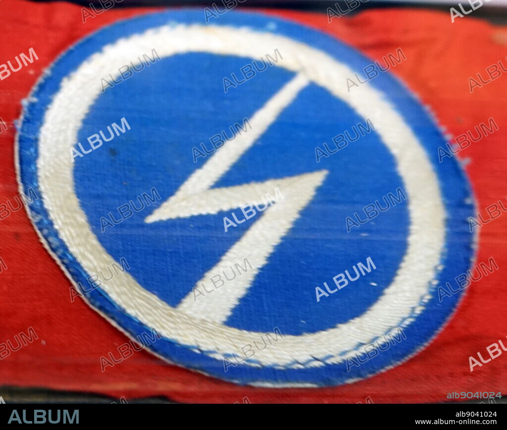 Item belonging to a member of the British Union of Fascists. The BUF was a fascist political party in the United Kingdom formed in 1932 by Oswald Mosley (1896-1980) a British politician.