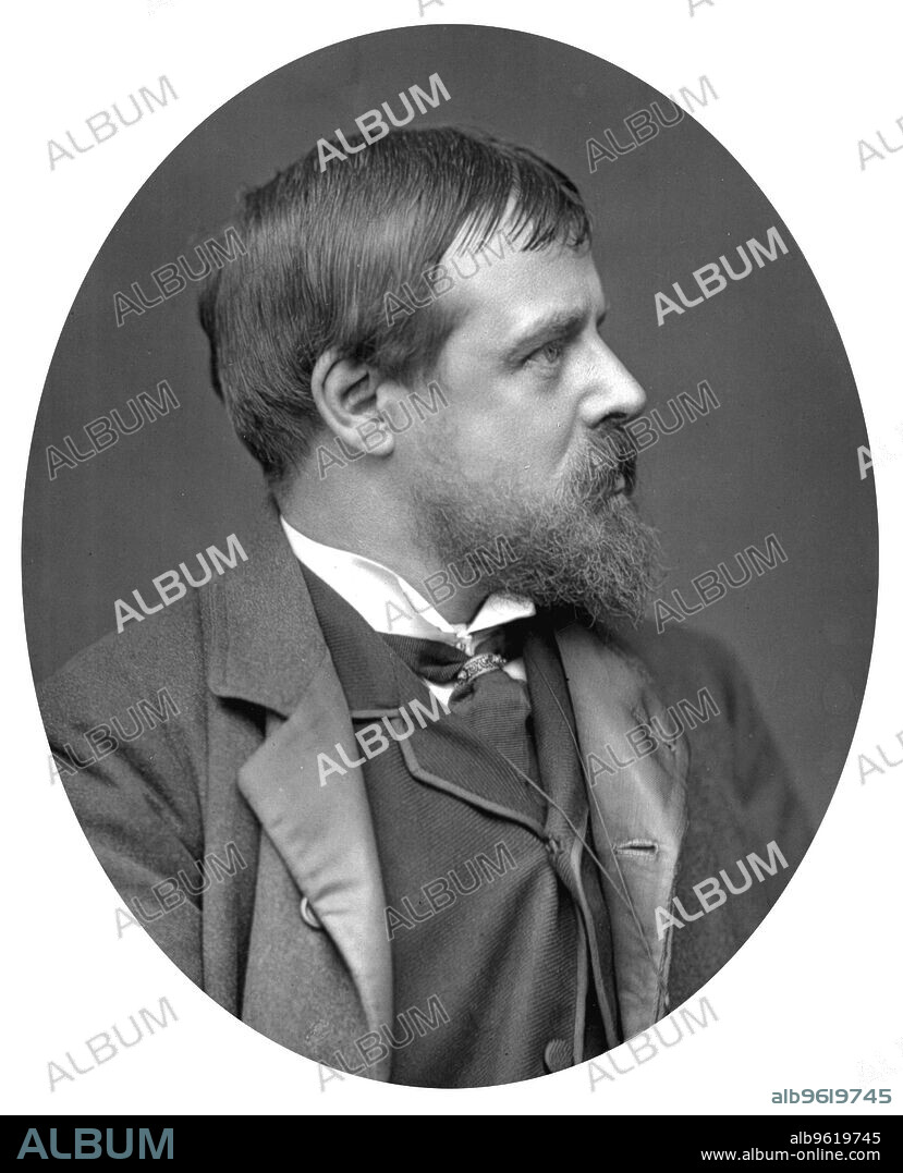 Lawrence Alma-Tadema (1836-1912), Dutch-born British painter, 1881. Alma-Tadema moved to London in 1870. He had exhibited two paintings at the Royal Academy the previous year, which had been very well-received. He became a Royal Academician in 1879, and by the 1880s he was one of the most popular and famous artists in Britain, with clients including members of the British and Russian royal families. He specialised in idyllic Classical scenes. Alma-Tadema received a knighthood in 1899, and was held in such regard by the establishment that, when he died in 1912, he was buried in St Paul's Cathedral.