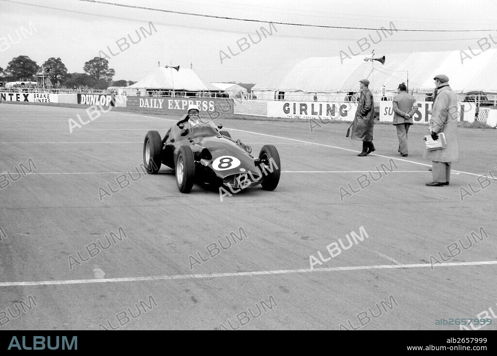 IX BRDC International Trophy at Silverstone, 1957.