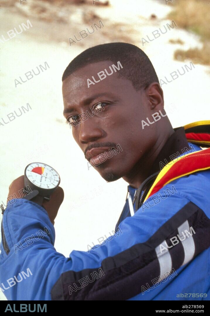 WESLEY SNIPES en SALTO AL PELIGRO, 1994 (DROP ZONE), dirigida por JOHN BADHAM. Copyright PARAMOUNT PICTURES.