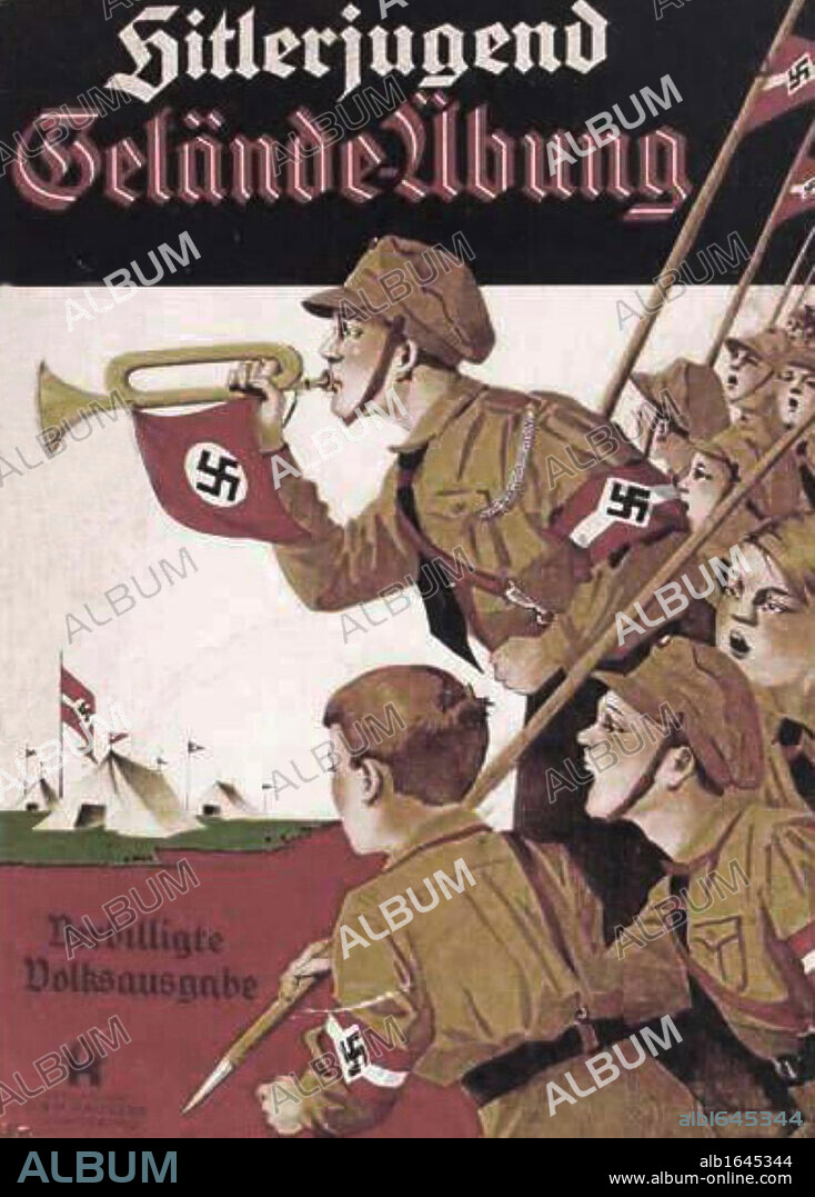 Hitler Youth camp. Poster c1936.