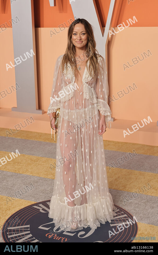 March 2, 2025, Beverly Hills, Ca, USA: Olivia Wilde attends the 2025 Vanity Fair Oscar Party at Wallis Annenberg Center for the Performing Arts on March 02, 2025 in Beverly Hills, California. (Credit Image: © Crash/imageSPACE via ZUMA Press Wire).