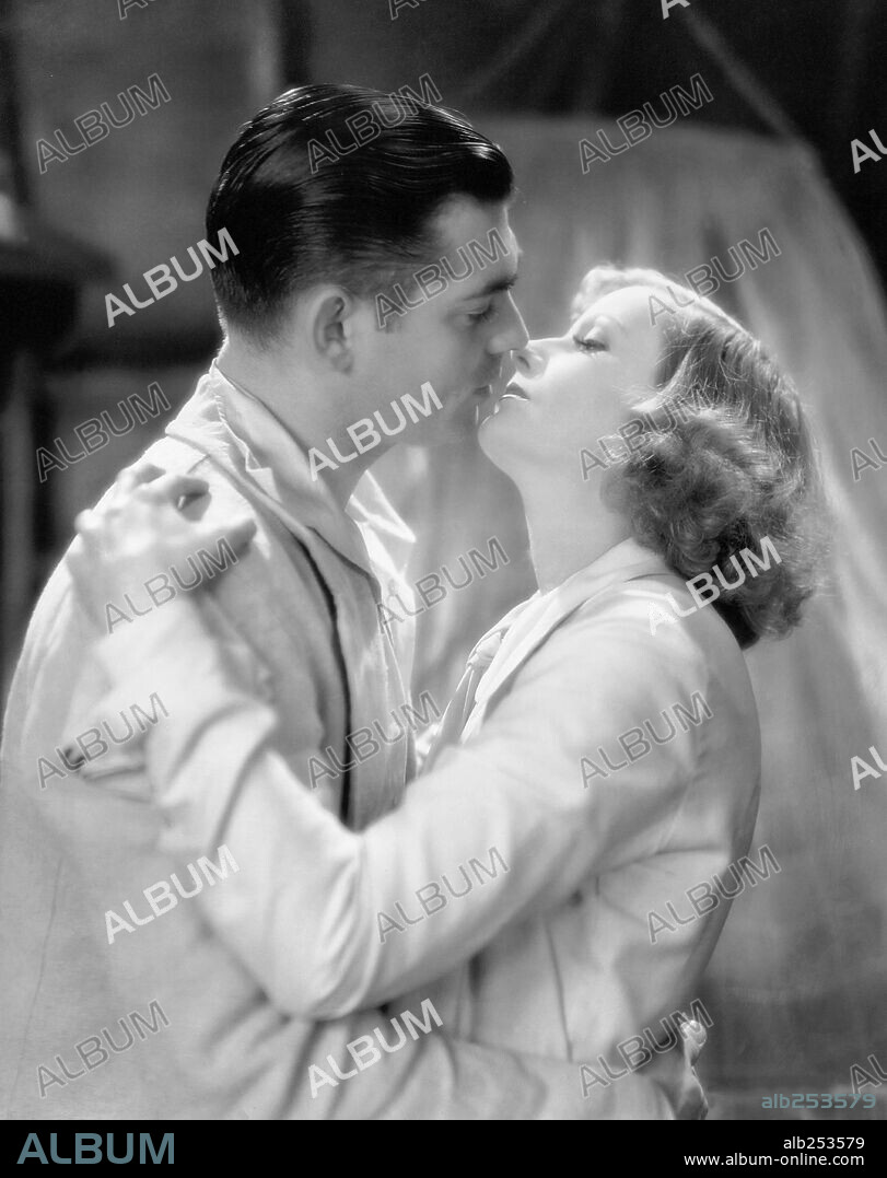 CLARK GABLE and GRETA GARBO in SUSAN LENOX, HER FALL AND RISE, 1931, directed by ROBERT Z. LEONARD. Copyright M.G.M.
