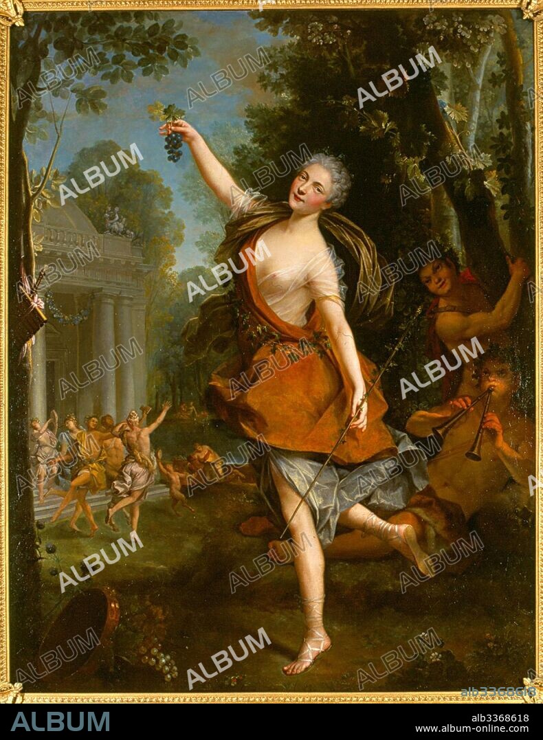 JEAN RAOUX. Françoise Prévost as Philomèle in the opera by Louis Lacoste.