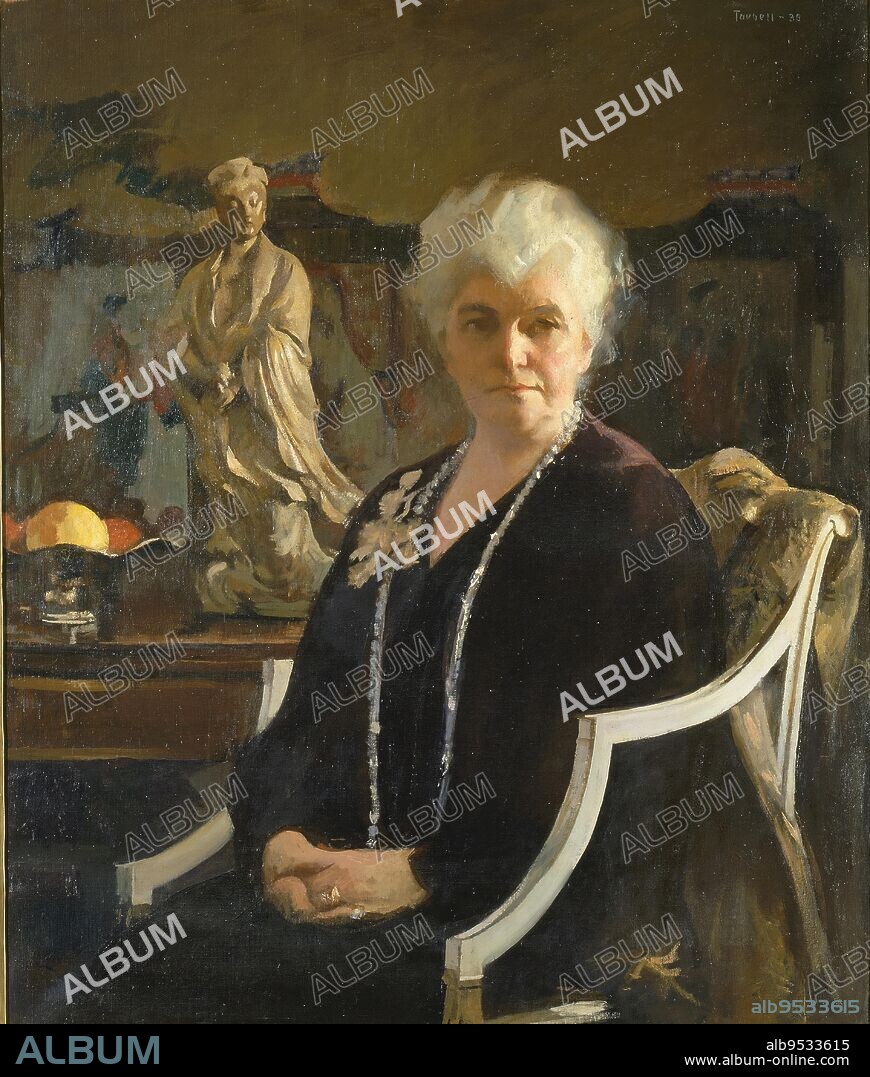EDMUND CHARLES TARBELL. Mrs. Edmund C. Tarbell. Date: 1933. oil on canvas.
