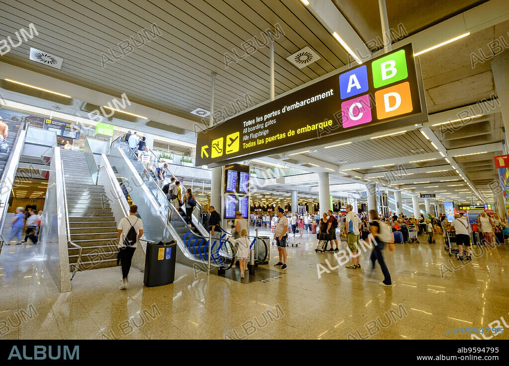 aeropuerto internacional Son Sant Joan, Palma, Mallorca, balearic islands, spain, europe.