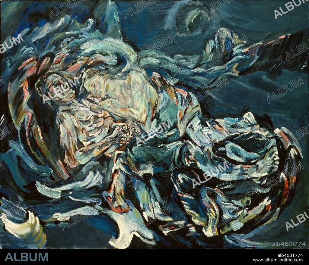 OSKAR KOKOSCHKA. The Bride of the Wind.
