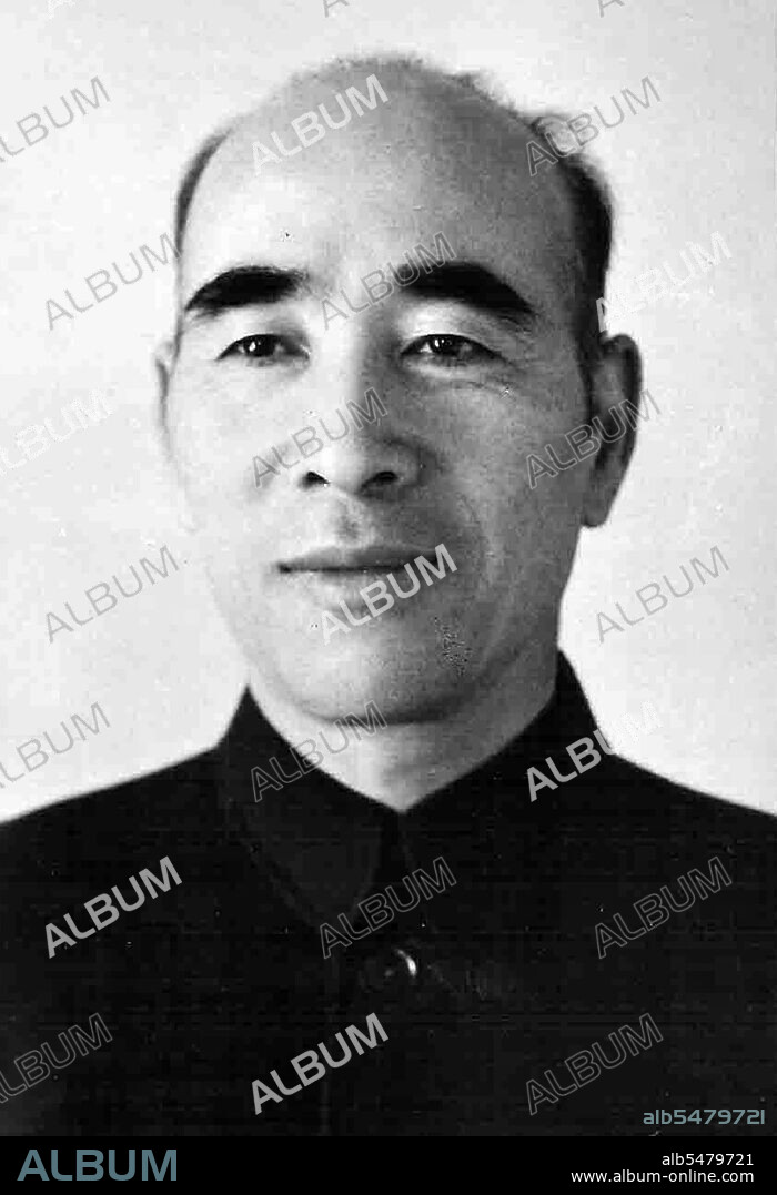 Lin Yurong, better known by the nom de guerre Lin Biao ( December 5, 1907- September 13, 1971) was a Chinese Communist military leader who was instrumental in the communist victory in the Chinese Civil War, especially in Northeastern China, and was the General who led the People's Liberation Army into Beijing in 1949. He abstained from becoming a major player in politics until he rose to prominence during the Cultural Revolution, climbing as high as second-in-charge and Mao Zedong's designated and constitutional successor and comrade-in-arms. He died in a plane crash in September 1971 in Mongolia after what appeared to be a failed coup to oust Mao. After his death, he was officially condemned as a traitor, and is still recognized as one of the two 'major Counter-revolutionary parties' during the Cultural Revolution, the other being Jiang Qing (Madame Mao).