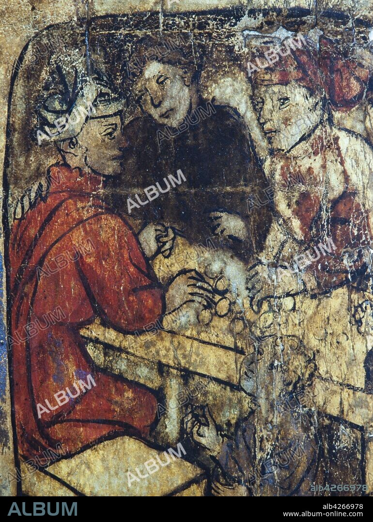Canvistas. Pintura sobre pergamino. Manresa. Museo comarcal. Siglo XIV.