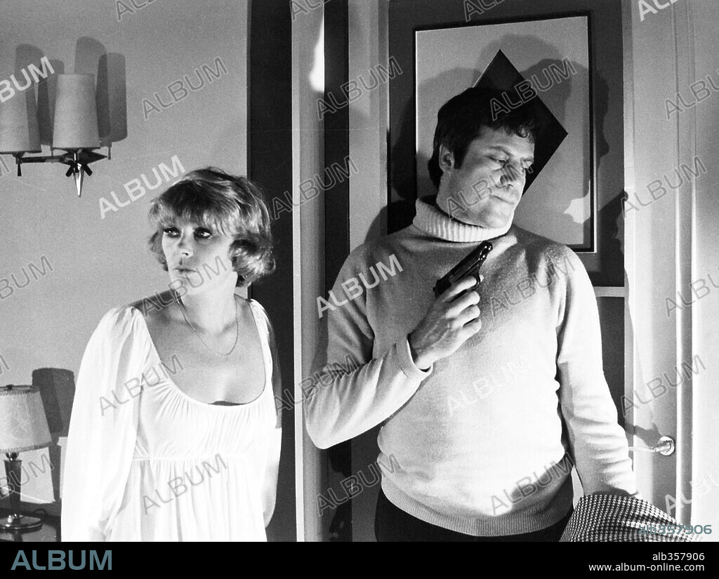 ELKE SOMMER and OLIVER REED in TEN LITTLE INDIANS, 1965, directed by GEORGE POLLOCK. Copyright WARNERS.