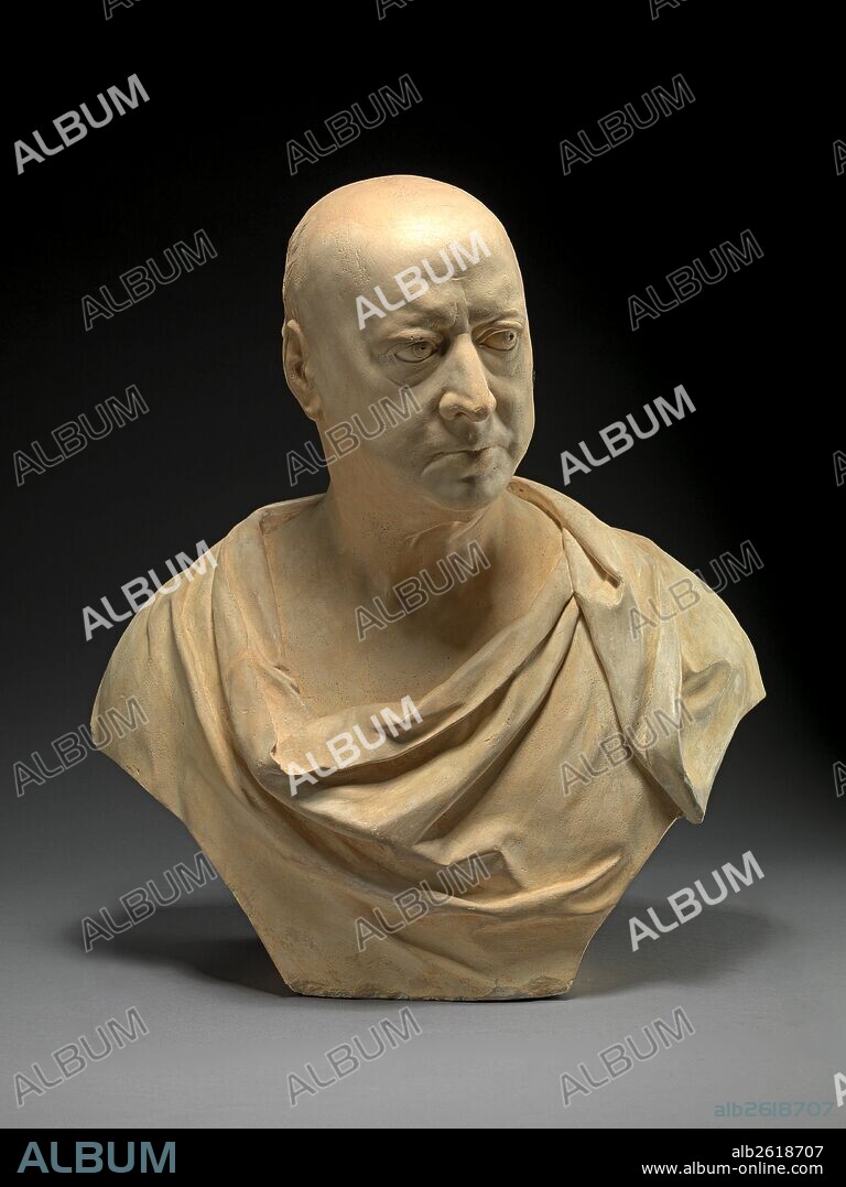 Sculpture, Sir Andrew Fountaine, Louis François Roubiliac, 1702-1762, French.