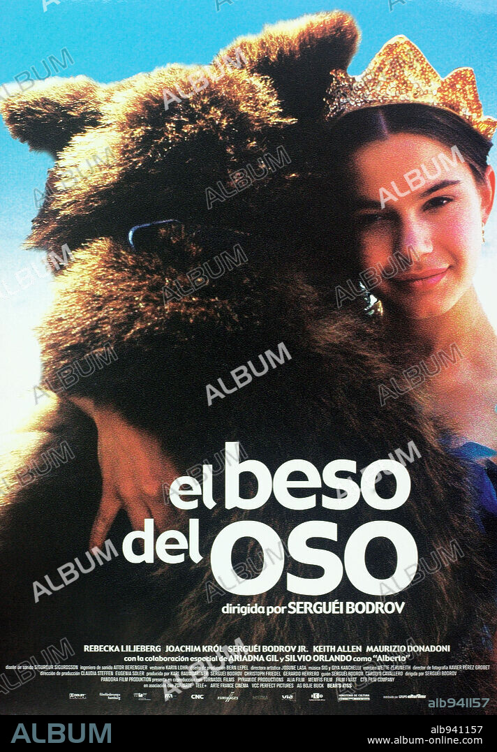 Poster of BEAR'S KISS, 2002, directed by SERGIE BODROV. Copyright PANDORA FILM PRODUKTION/FILM I VAST/MEMFIS FILM/CTB FILM.