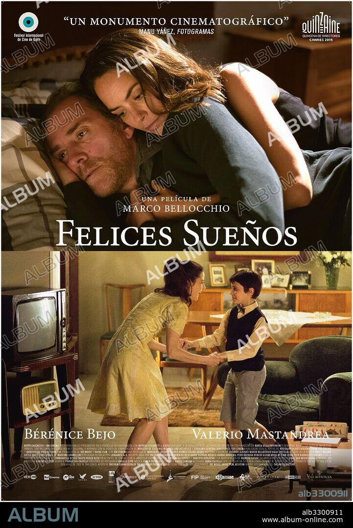 Poster of SWEET DREAMS, 2016 (FAI BEI SOGNI), directed by MARCO BELLOCCHIO. Copyright IBC MOVIE/KAVAC/RAI/ADVITAM/MiBAC/FIP.