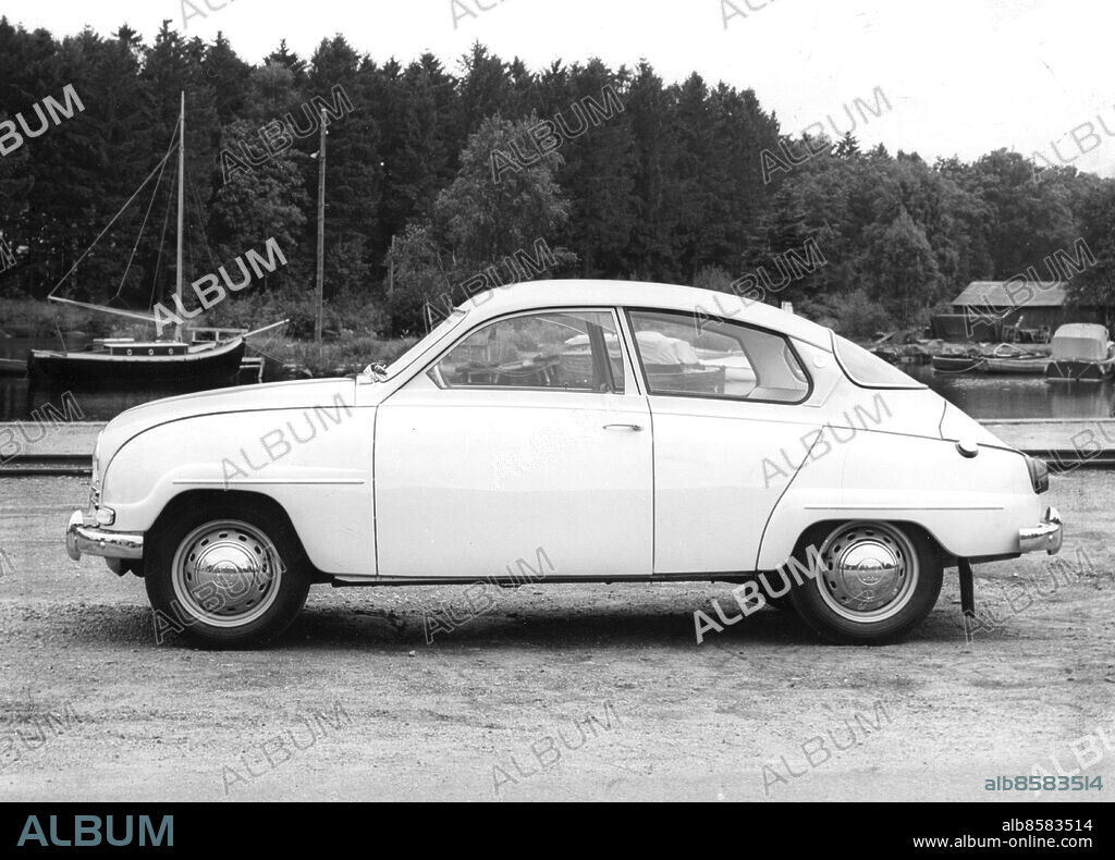 1961-01-01. Saab 96 / 1962. Foto: Saab / Expressen / TT / Kod: 192. ** AFTONBLADET OUT **.