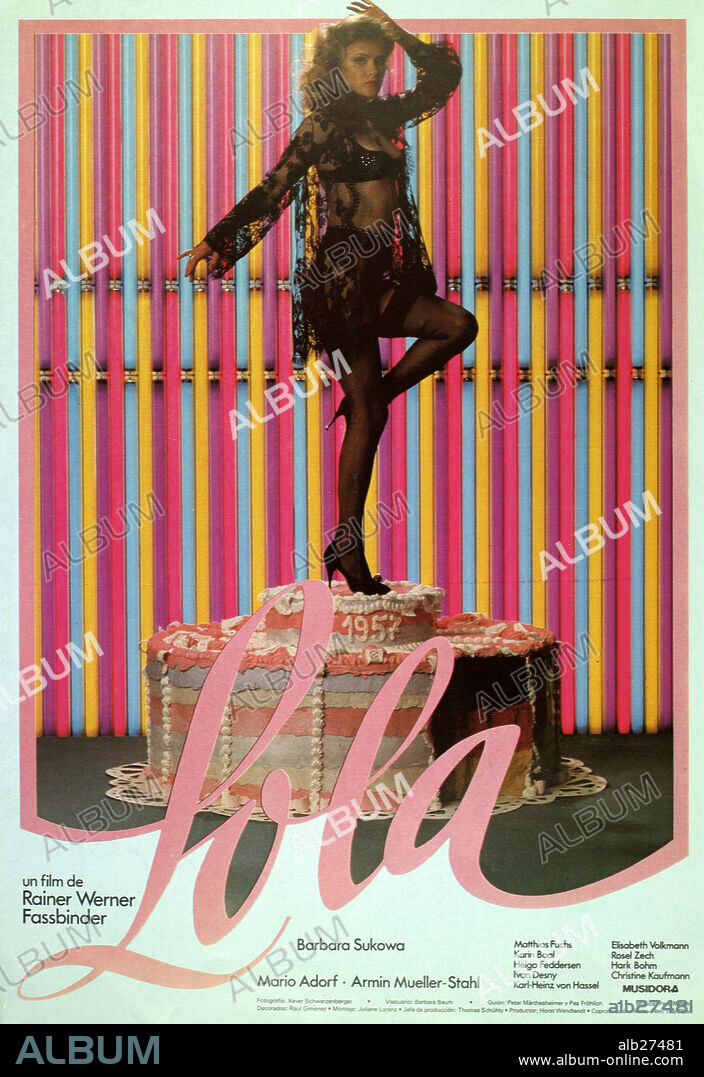 Poster of LOLA, 1981, directed by RAINER WERNER FASSBINDER.
