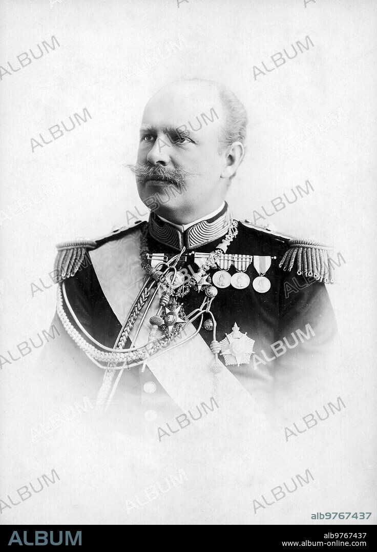 October 1910. Of the Portuguese revolution. The infante Don Alfonso de Braganza, Duke of Porto, who has bravely fought with the Revolutionaries. Photo: Fernandes -Approximate date.