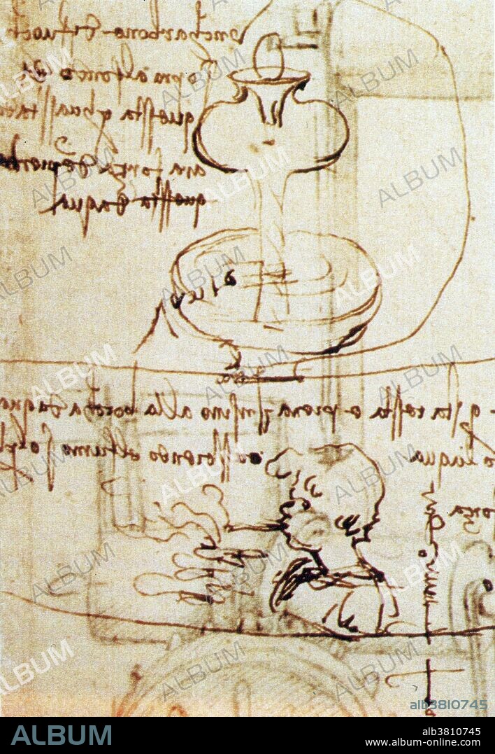 Codex Atlanticus. Leonardo di ser Piero da Vinci (April 15, 1452 - May 2, 1519) was an Italian Renaissance polymath: painter, sculptor, architect, musician, mathematician, engineer, inventor, anatomist, geologist, cartographer, botanist, and writer. He has often been described as the archetype of the Renaissance Man, one of the greatest painters of all time and perhaps the most diversely talented person ever to have lived. The Codex Atlanticus (Atlantic Codex) is a 12 volume, bound set of drawings and writings by Leonardo da Vinci. It comprises 1,119 leaves dating from 1478 to 1519, the contents covering a great variety of subjects, from flight to weaponry to musical instruments and from mathematics to botany.