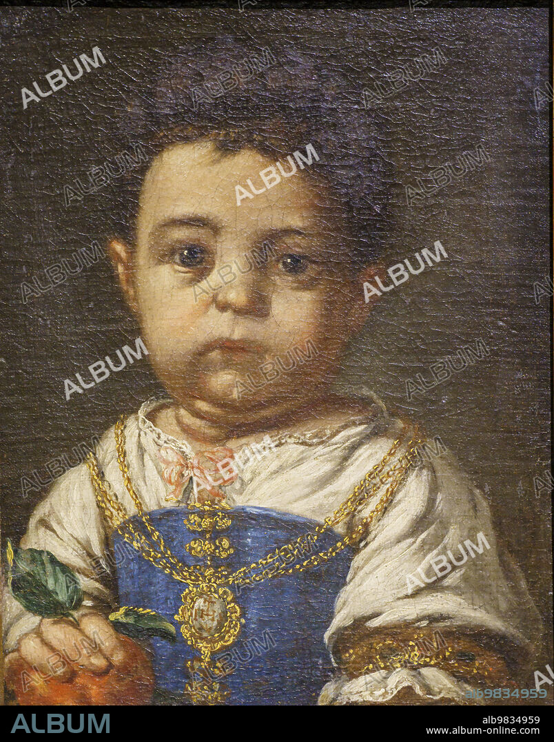 Filippo Romano Ricci, 1690, Antonio Mercurio Amorosi, Nins, portraits of children s. XVI-XIX, Sa Bassa Blanca Museum (msbb). Yannick Vu and Ben Jakober , Alcudia, Majorca, Spain.